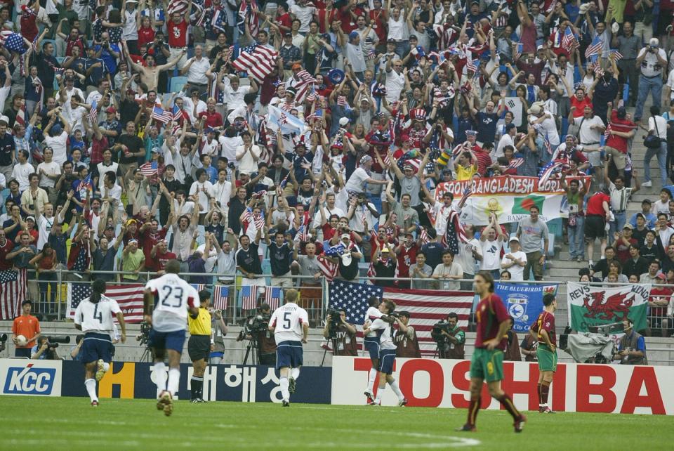 Stunning Upset Over Portugal (2002)