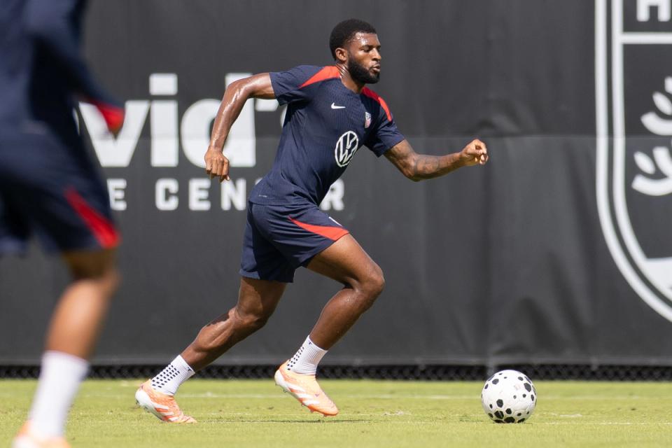 Mark McKenzie moves with the ball during USMNT training​​​​‌﻿‍﻿​‍​‍‌‍﻿﻿‌﻿​‍‌‍‍‌‌‍‌﻿‌‍‍‌‌‍﻿‍​‍​‍​﻿‍‍​‍​‍‌﻿​﻿‌‍​‌‌‍﻿‍‌‍‍‌‌﻿‌​‌﻿‍‌​‍﻿‍‌‍‍‌‌‍﻿﻿​‍​‍​‍﻿​​‍​‍‌‍‍​‌﻿​‍‌‍‌‌‌‍‌‍​‍​‍​﻿‍‍​‍​‍‌‍‍​‌﻿‌​‌﻿‌​‌﻿​​‌﻿​﻿​﻿‍‍​‍﻿﻿​‍﻿﻿‌﻿‌‌‌﻿​﻿‌﻿​﻿‌‍‌‍​‍﻿‍‌﻿​﻿‌‍​‌‌‍﻿‍‌‍‍‌‌﻿‌​‌﻿‍‌​‍﻿‍‌﻿​﻿‌﻿‌​‌﻿‌‌‌‍‌​‌‍‍‌‌‍﻿﻿​‍﻿﻿‌‍‍‌‌‍﻿‍‌﻿‌​‌‍‌‌‌‍﻿‍‌﻿‌​​‍﻿﻿‌‍‌‌‌‍‌​‌‍‍‌‌﻿‌​​‍﻿﻿‌‍﻿‌‌‍﻿﻿‌‍‌​‌‍‌‌​﻿﻿‌‌﻿​​‌﻿​‍‌‍‌‌‌﻿​﻿‌‍‌‌‌‍﻿‍‌﻿‌​‌‍​‌‌﻿‌​‌‍‍‌‌‍﻿﻿‌‍﻿‍​﻿‍﻿‌‍‍‌‌‍‌​​﻿﻿‌‌‍‌‌​﻿‌﻿​﻿​‌​﻿‌‌​﻿​‌‌‍‌‍‌‍‌‍​﻿​‍​‍﻿‌‌‍​‍​﻿​​‌‍​‍​﻿‌‌​‍﻿‌​﻿‌​‌‍‌​‌‍‌​​﻿‍‌​‍﻿‌‌‍​‍​﻿‌​​﻿​﻿‌‍‌​​‍﻿‌​﻿​‍​﻿​​​﻿‍​‌‍​‌‌‍‌‌​﻿​​​﻿‍‌‌‍‌‍​﻿​﻿​﻿‌﻿​﻿​﻿​﻿​‍​﻿‍﻿‌﻿‌​‌﻿‍‌‌﻿​​‌‍‌‌​﻿﻿‌‌﻿​﻿‌﻿‌​‌‍﻿﻿‌﻿​‍‌﻿‍‌​﻿‍﻿‌﻿​​‌‍​‌‌﻿‌​‌‍‍​​﻿﻿‌‌‍​﻿‌‍﻿﻿‌‍﻿‍‌﻿‌​‌‍‌‌‌‍﻿‍‌﻿‌​​‍‌‌​﻿‌‌‌​​‍‌‌﻿﻿‌‍‍﻿‌‍‌‌‌﻿‍‌​‍‌‌​﻿​﻿‌​‌​​‍‌‌​﻿​﻿‌​‌​​‍‌‌​﻿​‍​﻿​‍​﻿​​​﻿‌‌​﻿​﻿​﻿​‌‌‍​‍​﻿​﻿‌‍​‌‌‍‌‍​﻿‌​​﻿​​‌‍‌‍​﻿‌﻿​‍‌‌​﻿​‍​﻿​‍​‍‌‌​﻿‌‌‌​‌​​‍﻿‍‌‍​‍‌‍﻿﻿‌‍‌​‌﻿‍‌‌‌‌​‌‍‌‌‌﻿‍​‌﻿‌​​‍‌‌​﻿‌‌‌​​‍‌‌﻿﻿‌‍‍﻿‌‍‌‌‌﻿‍‌​‍‌‌​﻿​﻿‌​‌​​‍‌‌​﻿​﻿‌​‌​​‍‌‌​﻿​‍​﻿​‍​﻿‌‍‌‍​‍‌‍​﻿‌‍​‍​﻿‌​‌‍​‌‌‍‌​‌‍​‌‌‍‌​‌‍​‍‌‍​﻿​﻿​‌​‍‌‌​﻿​‍​﻿​‍​‍‌‌​﻿‌‌‌​‌​​‍﻿‍‌‍‍‌‌‍﻿‌‌‍​‌‌‍‌﻿‌‍‌‌‌​﻿‌‌‍﻿﻿‌‍​‍‌‍‍‌‌‍﻿​‌‍‌‌​‍﻿‍‌‍​‌‌‍﻿​‌﻿‌​​﻿﻿﻿‌‍​‍‌‍​‌‌﻿​﻿‌‍‌‌‌‌‌‌‌﻿​‍‌‍﻿​​﻿﻿‌‌‍‍​‌﻿‌​‌﻿‌​‌﻿​​‌﻿​﻿​‍‌‌​﻿​﻿‌​​‌​‍‌‌​﻿​‍‌​‌‍​‍‌‌​﻿​‍‌​‌‍‌﻿‌‌‌﻿​﻿‌﻿​﻿‌‍‌‍​‍﻿‍‌﻿​﻿‌‍​‌‌‍﻿‍‌‍‍‌‌﻿‌​‌﻿‍‌​‍﻿‍‌﻿​﻿‌﻿‌​‌﻿‌‌‌‍‌​‌‍‍‌‌‍﻿﻿​‍‌‍‌‍‍‌‌‍‌​​﻿﻿‌‌‍‌‌​﻿‌﻿​﻿​‌​﻿‌‌​﻿​‌‌‍‌‍‌‍‌‍​﻿​‍​‍﻿‌‌‍​‍​﻿​​‌‍​‍​﻿‌‌​‍﻿‌​﻿‌​‌‍‌​‌‍‌​​﻿‍‌​‍﻿‌‌‍​‍​﻿‌​​﻿​﻿‌‍‌​​‍﻿‌​﻿​‍​﻿​​​﻿‍​‌‍​‌‌‍‌‌​﻿​​​﻿‍‌‌‍‌‍​﻿​﻿​﻿‌﻿​﻿​﻿​﻿​‍​‍‌‍‌﻿‌​‌﻿‍‌‌﻿​​‌‍‌‌​﻿﻿‌‌﻿​﻿‌﻿‌​‌‍﻿﻿‌﻿​‍‌﻿‍‌​‍‌‍‌﻿​​‌‍​‌‌﻿‌​‌‍‍​​﻿﻿‌‌‍​﻿‌‍﻿﻿‌‍﻿‍‌﻿‌​‌‍‌‌‌‍﻿‍‌﻿‌​​‍‌‌​﻿‌‌‌​​‍‌‌﻿﻿‌‍‍﻿‌‍‌‌‌﻿‍‌​‍‌‌​﻿​﻿‌​‌​​‍‌‌​﻿​﻿‌​‌​​‍‌‌​﻿​‍​﻿​‍​﻿​​​﻿‌‌​﻿​﻿​﻿​‌‌‍​‍​﻿​﻿‌‍​‌‌‍‌‍​﻿‌​​﻿​​‌‍‌‍​﻿‌﻿​‍‌‌​﻿​‍​﻿​‍​‍‌‌​﻿‌‌‌​‌​​‍﻿‍‌‍​‍‌‍﻿﻿‌‍‌​‌﻿‍‌‌‌‌​‌‍‌‌‌﻿‍​‌﻿‌​​‍‌‌​﻿‌‌‌​​‍‌‌﻿﻿‌‍‍﻿‌‍‌‌‌﻿‍‌​‍‌‌​﻿​﻿‌​‌​​‍‌‌​﻿​﻿‌​‌​​‍‌‌​﻿​‍​﻿​‍​﻿‌‍‌‍​‍‌‍​﻿‌‍​‍​﻿‌​‌‍​‌‌‍‌​‌‍​‌‌‍‌​‌‍​‍‌‍​﻿​﻿​‌​‍‌‌​﻿​‍​﻿​‍​‍‌‌​﻿‌‌‌​‌​​‍﻿‍‌‍‍‌‌‍﻿‌‌‍​‌‌‍‌﻿‌‍‌‌‌​﻿‌‌‍﻿﻿‌‍​‍‌‍‍‌‌‍﻿​‌‍‌‌​‍﻿‍‌‍​‌‌‍﻿​‌﻿‌​​‍‌‍‌‍‍‌‌﻿​﻿‌​‌​‌﻿​‍‌‍​‌‌‍‌‍‌﻿‌​​﻿﻿‌​‍​‍‌﻿﻿‌