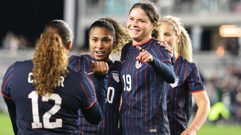 Historic Hat Trick Embodies Emma Sears' Goal-Scoring Instincts