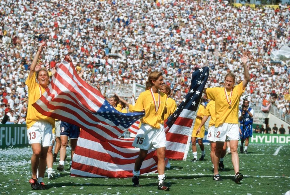USA 1999 Women's World Cup champions