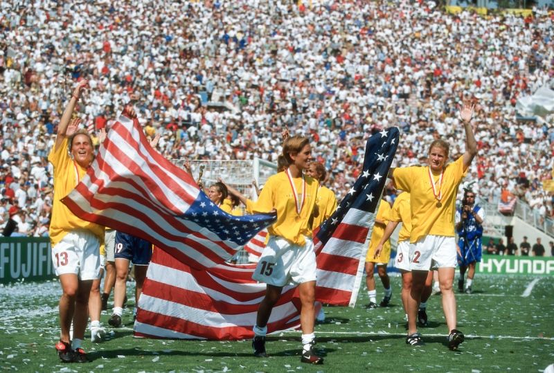 USA 1999 Women's World Cup champions