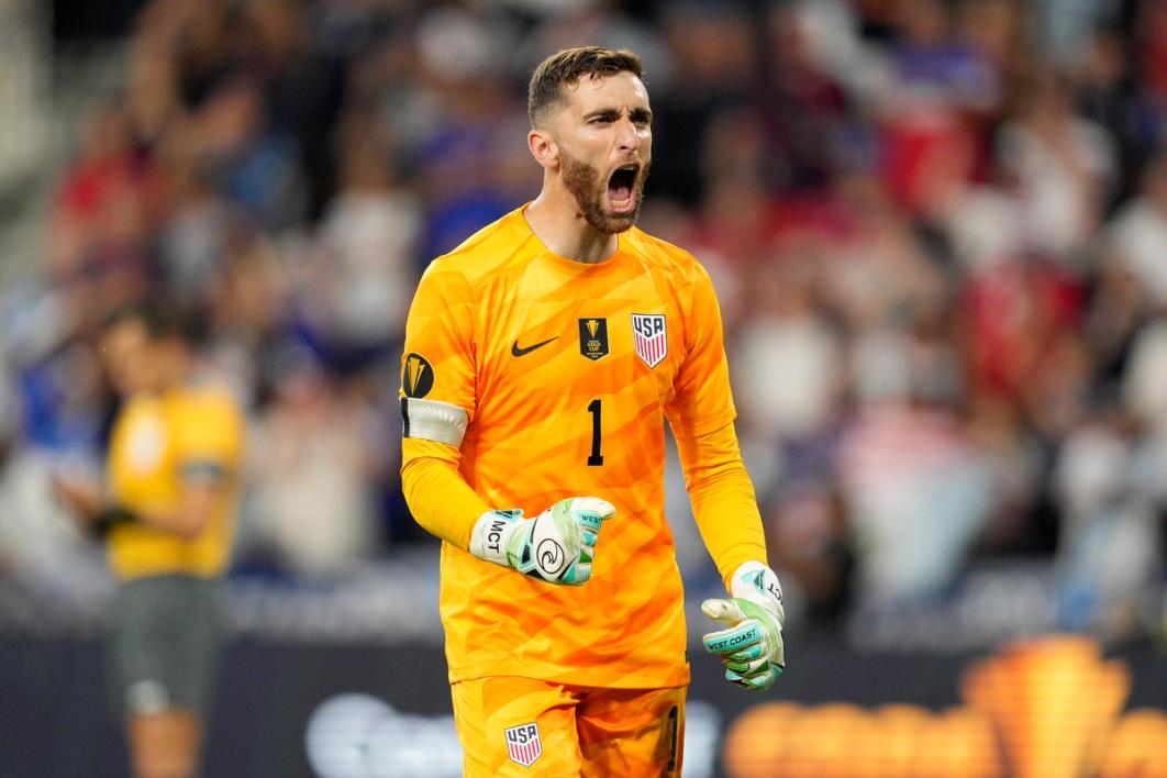 Goalkeeper Matt Turner of the United States men's national team