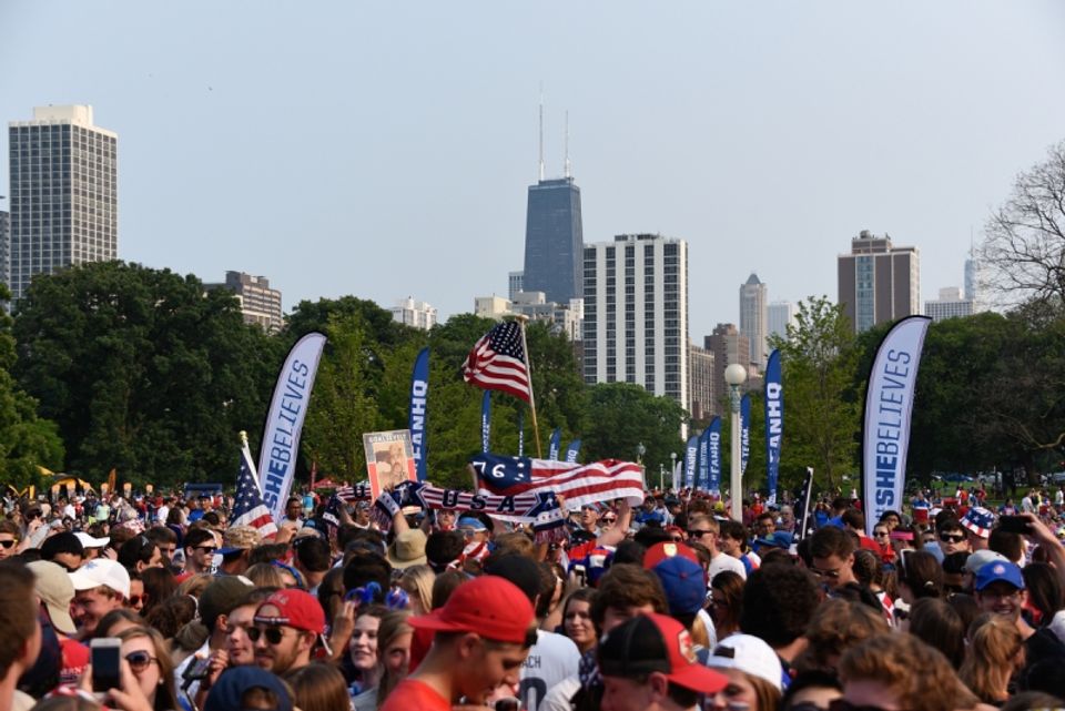 WNT WWC Final Viewing Party Chicago