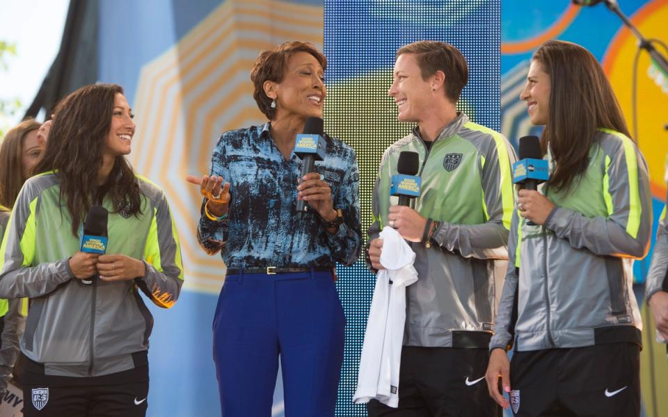 Christen Press, Robin Roberts, Abby Wambach & Carli Lloyd​​​​‌﻿‍﻿​‍​‍‌‍﻿﻿‌﻿​‍‌‍‍‌‌‍‌﻿‌‍‍‌‌‍﻿‍​‍​‍​﻿‍‍​‍​‍‌﻿​﻿‌‍​‌‌‍﻿‍‌‍‍‌‌﻿‌​‌﻿‍‌​‍﻿‍‌‍‍‌‌‍﻿﻿​‍​‍​‍﻿​​‍​‍‌‍‍​‌﻿​‍‌‍‌‌‌‍‌‍​‍​‍​﻿‍‍​‍​‍‌‍‍​‌﻿‌​‌﻿‌​‌﻿​​‌﻿​﻿​﻿‍‍​‍﻿﻿​‍﻿﻿‌﻿‌‌‌﻿​﻿‌﻿​﻿‌‍‌‍​‍﻿‍‌﻿​﻿‌‍​‌‌‍﻿‍‌‍‍‌‌﻿‌​‌﻿‍‌​‍﻿‍‌﻿​﻿‌﻿‌​‌﻿‌‌‌‍‌​‌‍‍‌‌‍﻿﻿​‍﻿﻿‌‍‍‌‌‍﻿‍‌﻿‌​‌‍‌‌‌‍﻿‍‌﻿‌​​‍﻿﻿‌‍‌‌‌‍‌​‌‍‍‌‌﻿‌​​‍﻿﻿‌‍﻿‌‌‍﻿﻿‌‍‌​‌‍‌‌​﻿﻿‌‌﻿​​‌﻿​‍‌‍‌‌‌﻿​﻿‌‍‌‌‌‍﻿‍‌﻿‌​‌‍​‌‌﻿‌​‌‍‍‌‌‍﻿﻿‌‍﻿‍​﻿‍﻿‌‍‍‌‌‍‌​​﻿﻿‌‌﻿​​‌​‌‍​﻿‌﻿‌﻿‍‍‌‍﻿​‌﻿‍‍​﻿​​‌‍​‍‌‍​‍‌﻿‍‍‌‍‍​‌‍​‌‌​‍﻿​﻿‌﻿‌​﻿‍‌​﻿​‌​﻿​‌﻿​﻿‌‌‍​​﻿‍​​﻿​‍‌​‍‍​﻿‍﻿‌﻿‌​‌﻿‍‌‌﻿​​‌‍‌‌​﻿﻿‌‌‍﻿‌‌‍‌‌‌‍‌​‌‍‍‌‌‍​‌‌‌‌​‌‍‍​‌﻿‌‌‌‍﻿‌‌‍​‍‌‍﻿‍‌‍​‌‌‍‍‌‌‍﻿​​﻿‍﻿‌﻿​​‌‍​‌‌﻿‌​‌‍‍​​﻿﻿‌‌‍‍‌‌‍﻿‌‌‍​‌‌‍‌﻿‌‍‌‌‌​﻿‌‌‍﻿﻿‌‍​‍‌‍‍‌‌‍﻿​‌‍‌‌​‍﻿‍‌‍​‌‌‍﻿​‌﻿‌​​﻿﻿﻿‌‍​‍‌‍​‌‌﻿​﻿‌‍‌‌‌‌‌‌‌﻿​‍‌‍﻿​​﻿﻿‌‌‍‍​‌﻿‌​‌﻿‌​‌﻿​​‌﻿​﻿​‍‌‌​﻿​﻿‌​​‌​‍‌‌​﻿​‍‌​‌‍​‍‌‌​﻿​‍‌​‌‍‌﻿‌‌‌﻿​﻿‌﻿​﻿‌‍‌‍​‍﻿‍‌﻿​﻿‌‍​‌‌‍﻿‍‌‍‍‌‌﻿‌​‌﻿‍‌​‍﻿‍‌﻿​﻿‌﻿‌​‌﻿‌‌‌‍‌​‌‍‍‌‌‍﻿﻿​‍‌‍‌‍‍‌‌‍‌​​﻿﻿‌‌﻿​​‌​‌‍​﻿‌﻿‌﻿‍‍‌‍﻿​‌﻿‍‍​﻿​​‌‍​‍‌‍​‍‌﻿‍‍‌‍‍​‌‍​‌‌​‍﻿​﻿‌﻿‌​﻿‍‌​﻿​‌​﻿​‌﻿​﻿‌‌‍​​﻿‍​​﻿​‍‌​‍‍​‍‌‍‌﻿‌​‌﻿‍‌‌﻿​​‌‍‌‌​﻿﻿‌‌‍﻿‌‌‍‌‌‌‍‌​‌‍‍‌‌‍​‌‌‌‌​‌‍‍​‌﻿‌‌‌‍﻿‌‌‍​‍‌‍﻿‍‌‍​‌‌‍‍‌‌‍﻿​​‍‌‍‌﻿​​‌‍​‌‌﻿‌​‌‍‍​​﻿﻿‌‌‍‍‌‌‍﻿‌‌‍​‌‌‍‌﻿‌‍‌‌‌​﻿‌‌‍﻿﻿‌‍​‍‌‍‍‌‌‍﻿​‌‍‌‌​‍﻿‍‌‍​‌‌‍﻿​‌﻿‌​​‍​‍‌﻿﻿‌