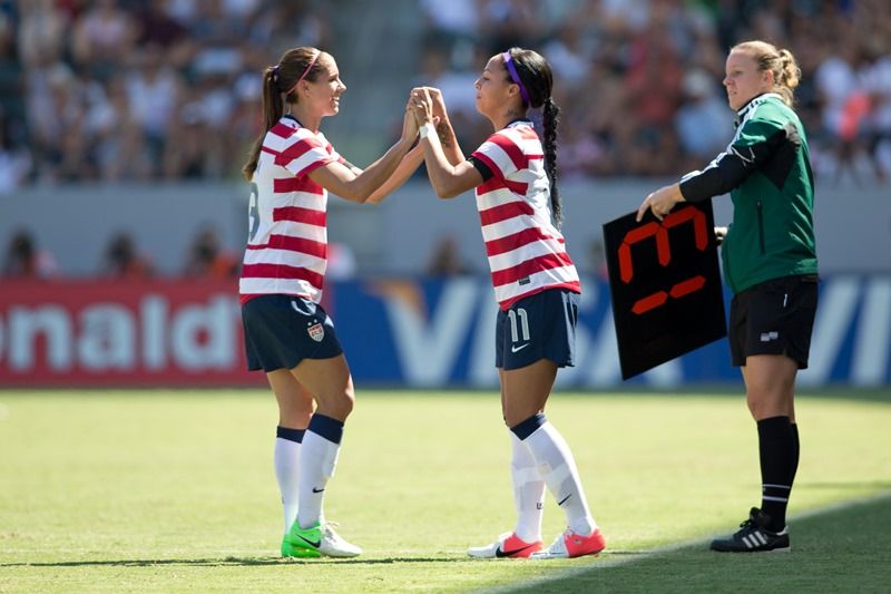 Alex Morgan, Sydney Leroux