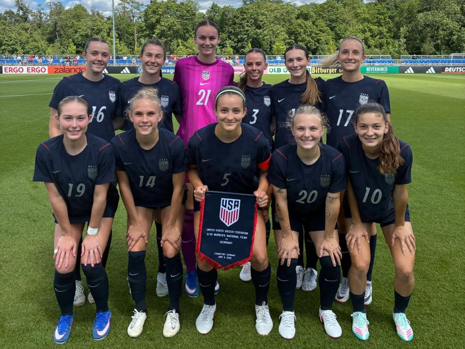 U.S. Under-19 Women's National Team Falls 1-0 to Germany to Split Games in Frankfurt