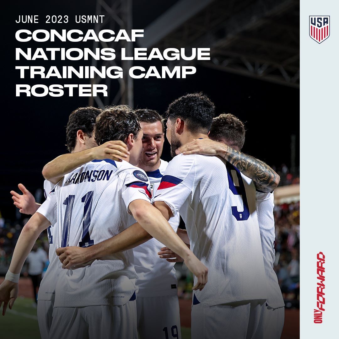 Callaghan Selects 24 Player BioSteel USMNT Training Camp Roster Ahead of Concacaf Nations League