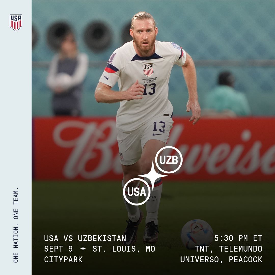 Preview: USMNT Kicks Off Autumn Slate of Matches by Facing Uzbekistan in St. Louis
