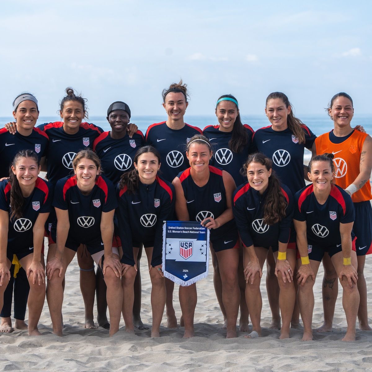 Morgan Church Selects 10-Player U.S. Women’s Beach Soccer National Team Roster for Acapulco Beach Soccer Cup