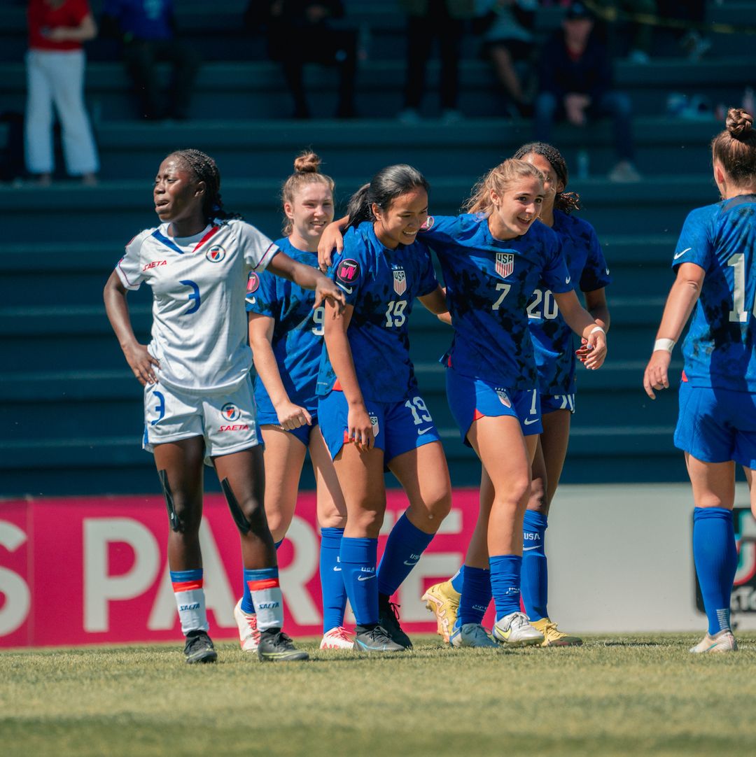 USA Qualifies for 2024 FIFA Under-17 Women’s World Cup with 7-1 Win vs. Haiti in Semifinals of Concacaf Women’s U-17 Championship