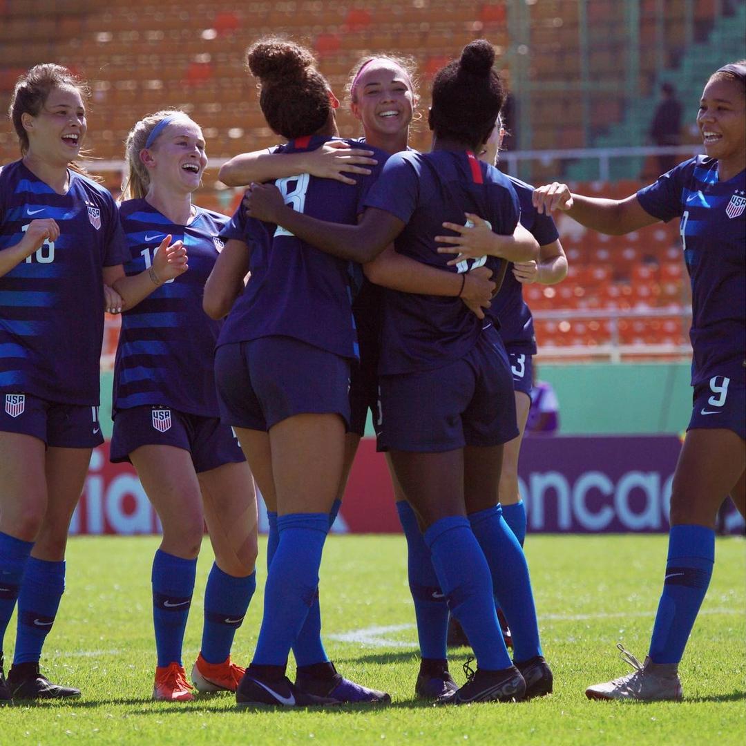 US U20 Womens National Team 6 Dominican Republic 0 2020 Concacaf Womens U20 Championship