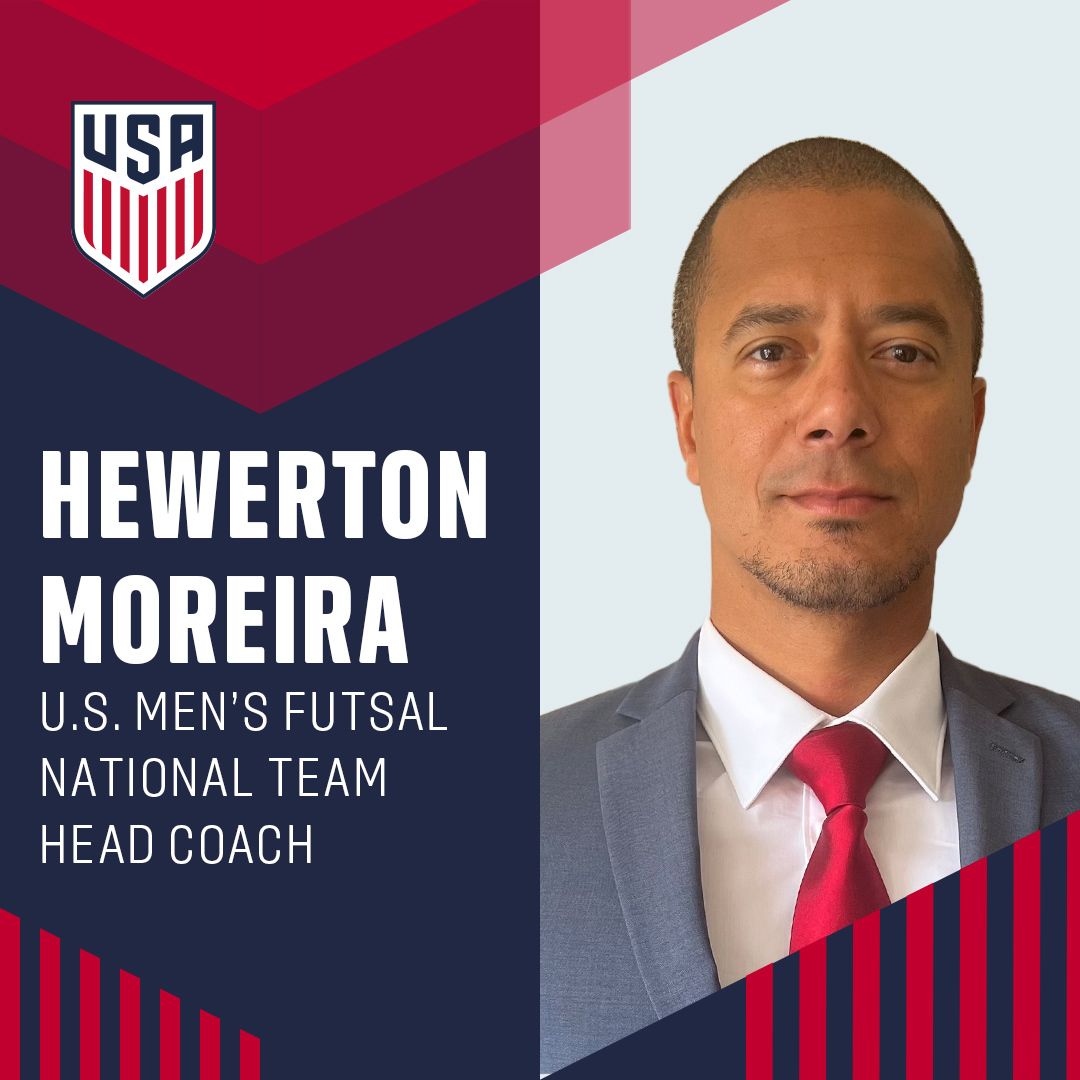 Hewerton Moreira Named Head Coach Of U.S. Men’s Futsal National Team