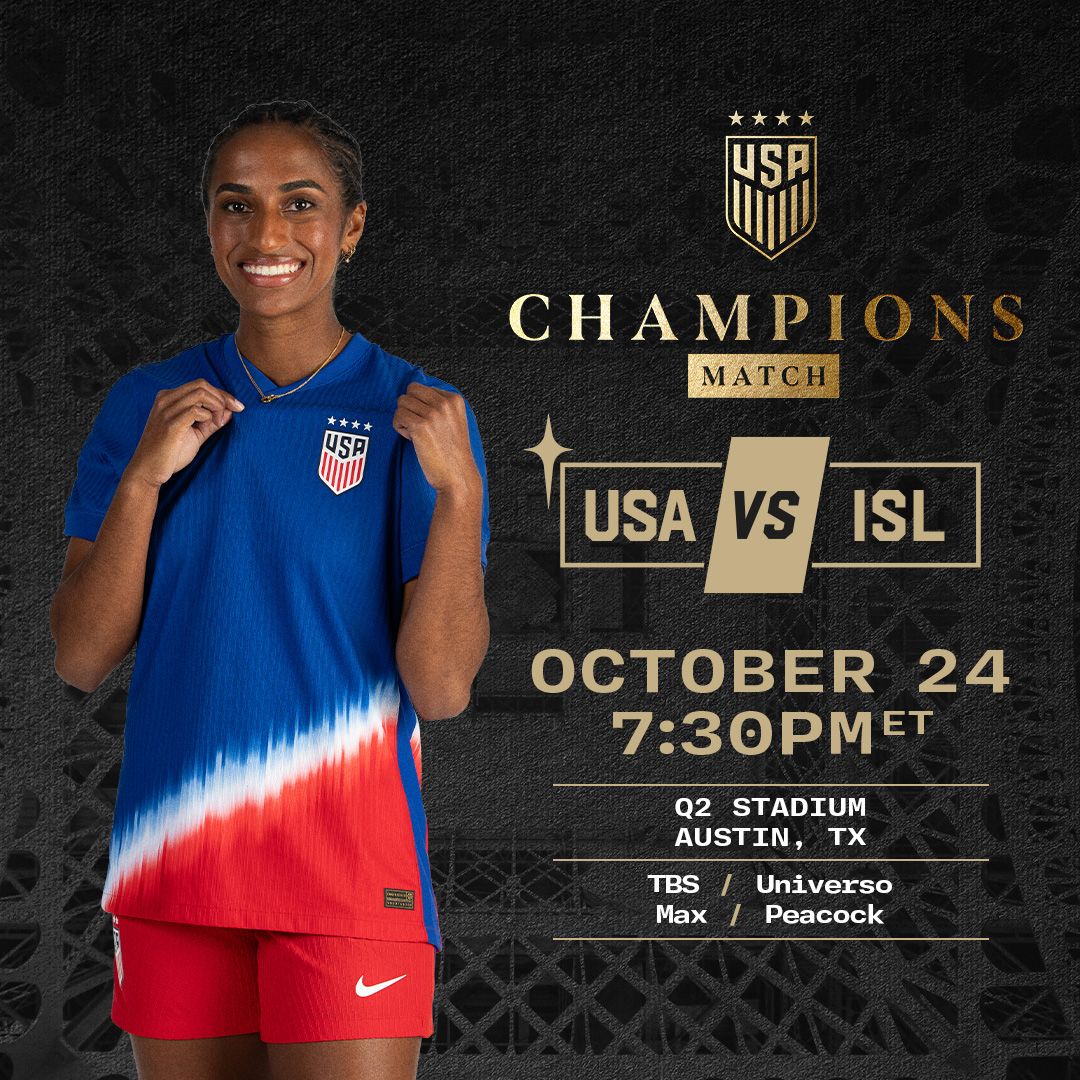 USWNT Returns to Action with Champions Match against Iceland