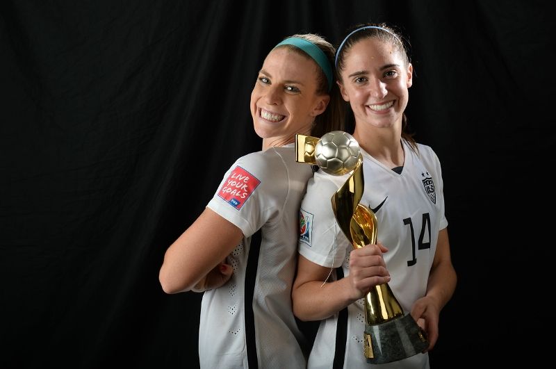 Julie Johnston, Morgan Brian