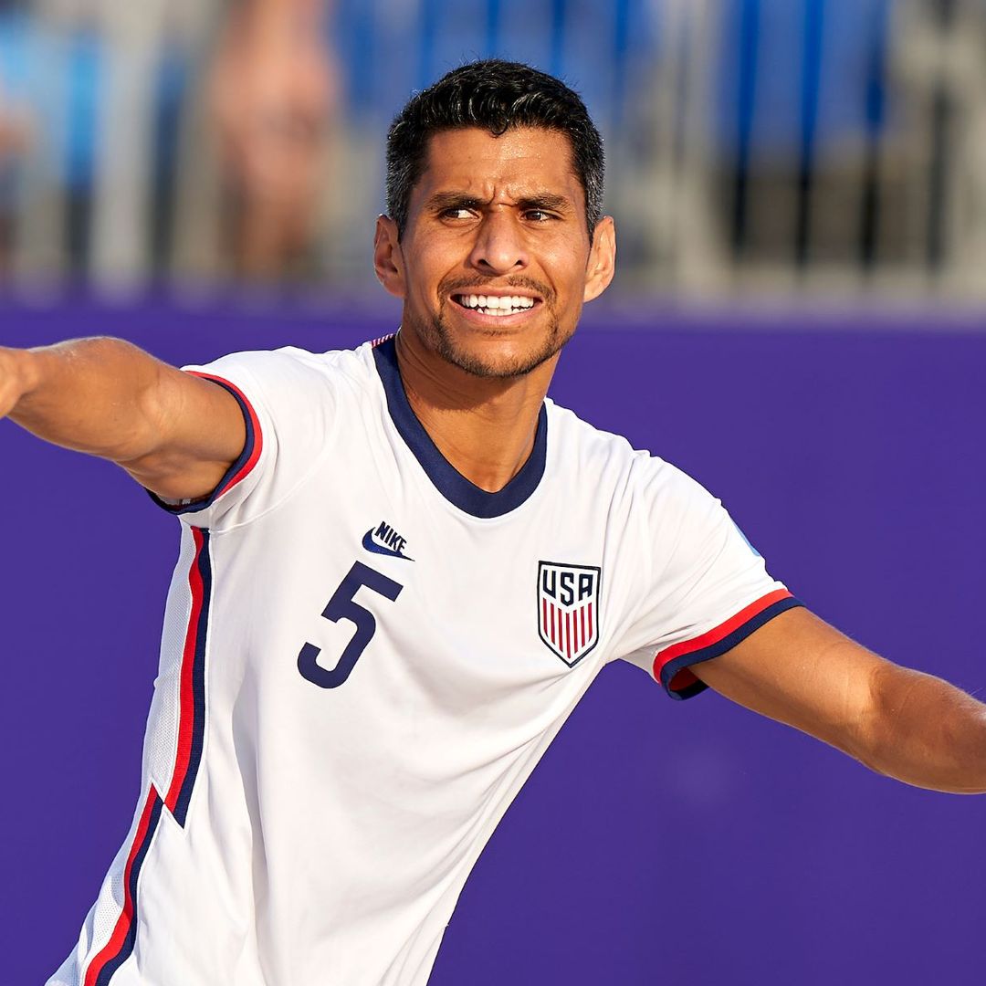US Mens Beach Soccer National Teams Roster for Spain Camp