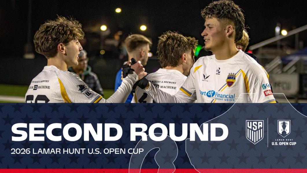 U.S. Soccer Reveals 16-Match Schedule for Second Round of 2026 Lamar Hunt U.S. Open Cup