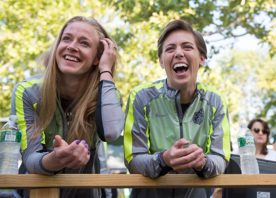 Becky Sauerbrunn, Meghan Klingenberg