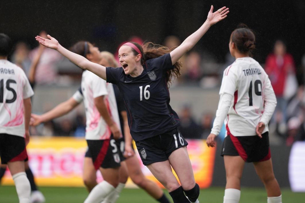 Goal And Assist From Rose Lavelle Lead U.S. Women's National Team to 2-1 Victory in First of Three Matches Against Japan