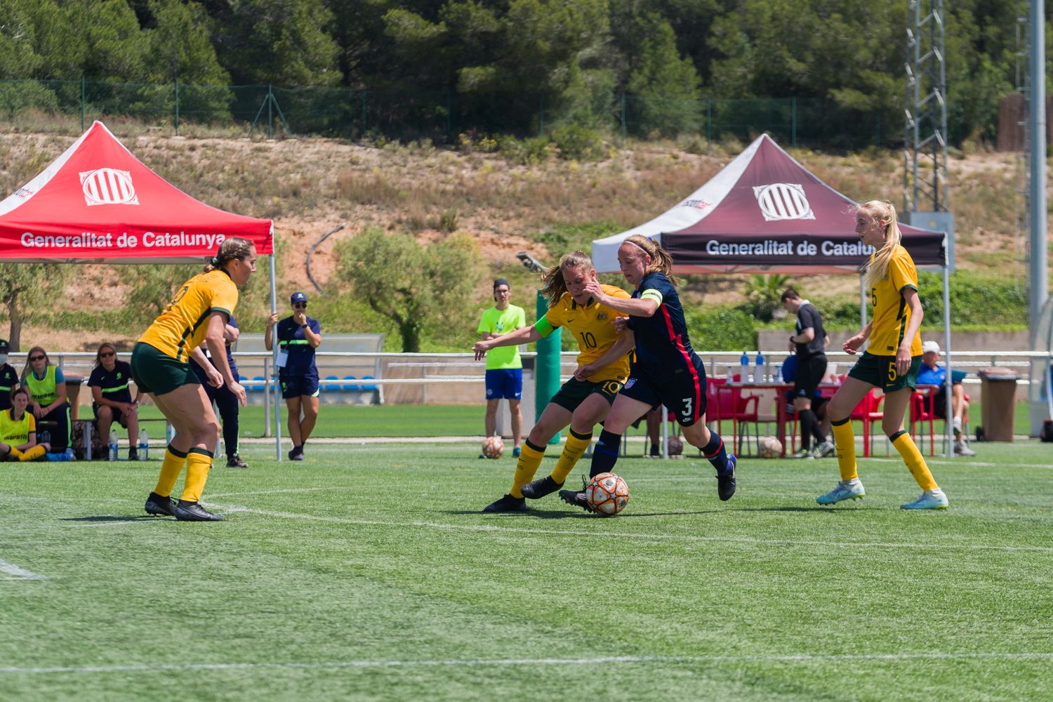 U.S. Para Women Defeat Tough Australia Squad 4-0 Behind First-Half Hat Trick From Annie Wickett To Take First Place In Group Play At Inaugural 2022 IFCPF World Cup Finals