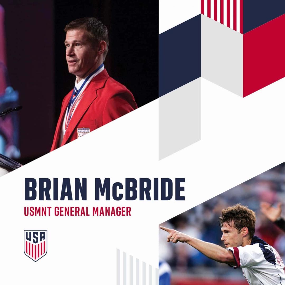 Brian McBride Named General Manager of U.S. Men’s National Team