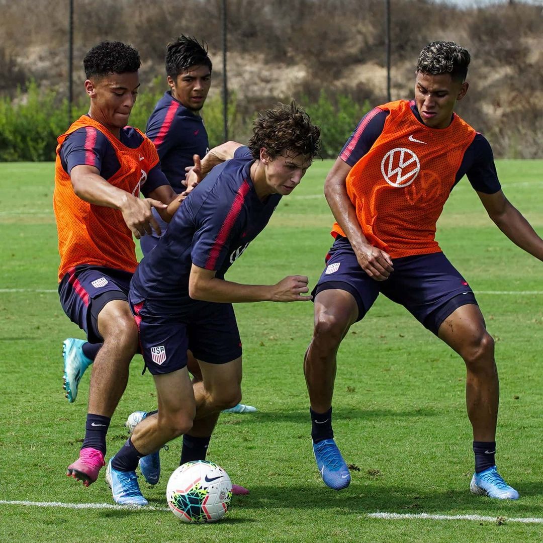 Midfielder Brenden Aaronson Getting His International Shot