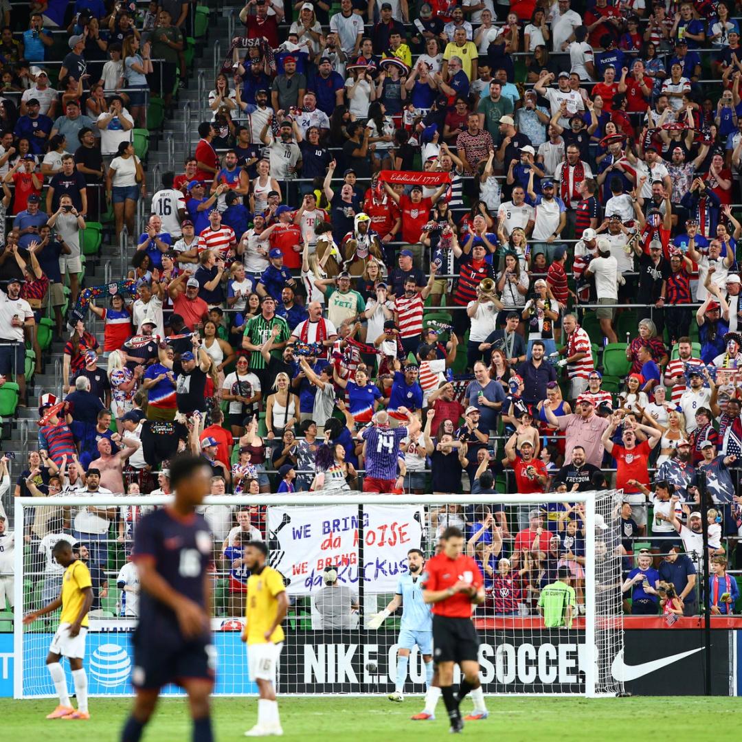 'We Felt the Togetherness': USMNT Players Feed off Electric Sellout Crowd in Austin
