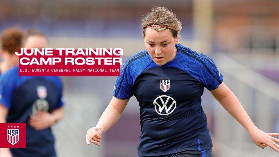 June training camp roster U.S. women's cerebral palsy national team
