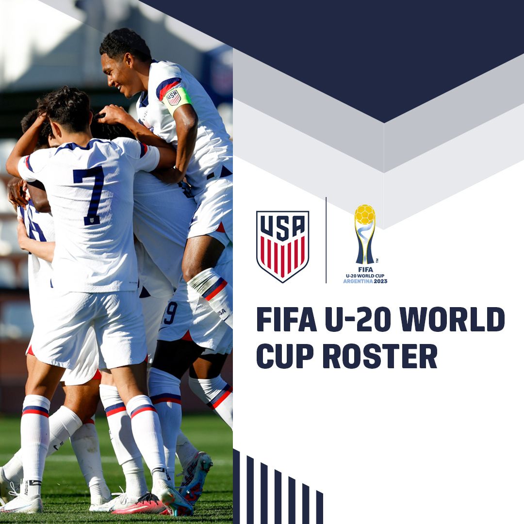US Under 20 Mynt Head Coach Mikey Varas Names Usa Roster For 2023 Fifa U 20 World Cup In Argentina