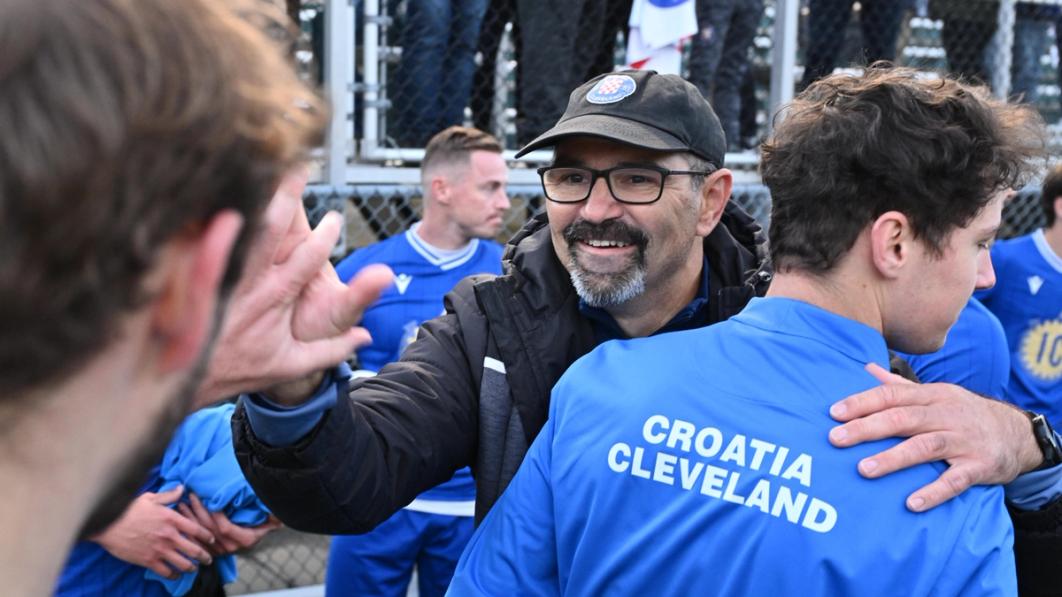 First-team coach Michael Sesar has been a member of Croatia Cleveland for 25 years