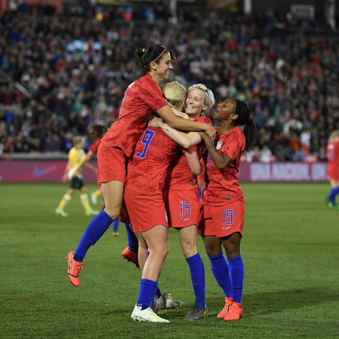 Morgan Scores 100th Goal as WNT Fights Back to Beat Australia 53