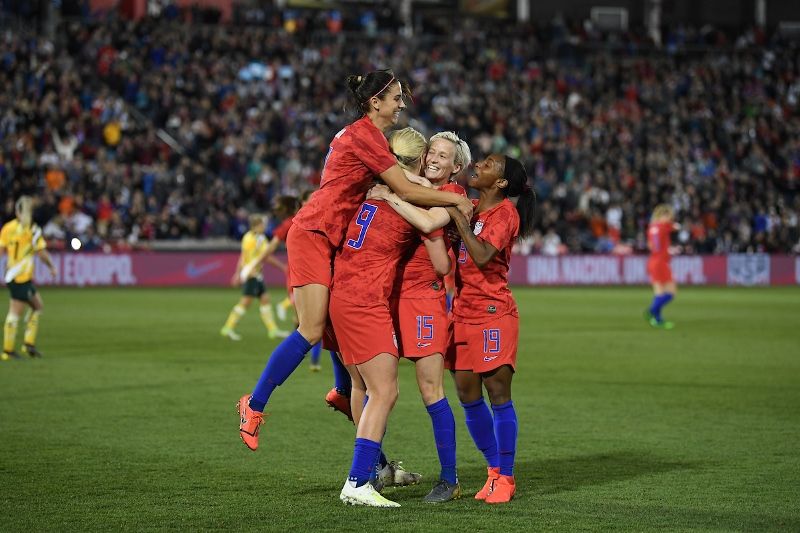 U.S. WNT - Megan Rapinoe goal vs. Australia