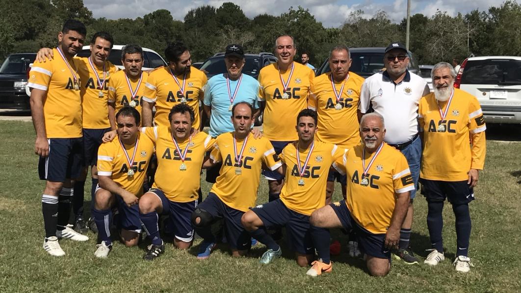 A recent collection of ASC's Original Stars, featuring Tom Khalili (back row, second from right)