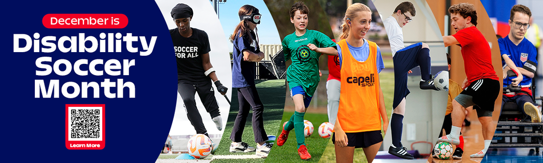 Disability Soccer Month