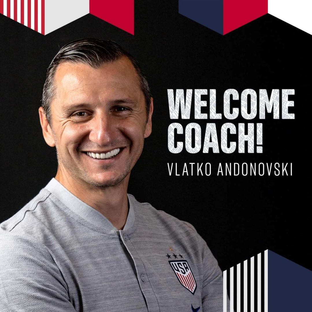 Vlatko Andonovski Named Head Coach of U.S. Women’s National Team