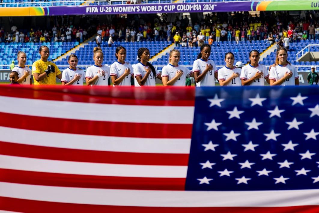 The US U20 WYNT Starting 11 during the national anthem with a US flag in the foreground​​​​‌﻿‍﻿​‍​‍‌‍﻿﻿‌﻿​‍‌‍‍‌‌‍‌﻿‌‍‍‌‌‍﻿‍​‍​‍​﻿‍‍​‍​‍‌﻿​﻿‌‍​‌‌‍﻿‍‌‍‍‌‌﻿‌​‌﻿‍‌​‍﻿‍‌‍‍‌‌‍﻿﻿​‍​‍​‍﻿​​‍​‍‌‍‍​‌﻿​‍‌‍‌‌‌‍‌‍​‍​‍​﻿‍‍​‍​‍‌‍‍​‌﻿‌​‌﻿‌​‌﻿​​‌﻿​﻿​﻿‍‍​‍﻿﻿​‍﻿﻿‌﻿‌‌‌﻿​﻿‌﻿​﻿‌‍‌‍​‍﻿‍‌﻿​﻿‌‍​‌‌‍﻿‍‌‍‍‌‌﻿‌​‌﻿‍‌​‍﻿‍‌﻿​﻿‌﻿‌​‌﻿‌‌‌‍‌​‌‍‍‌‌‍﻿﻿​‍﻿﻿‌‍‍‌‌‍﻿‍‌﻿‌​‌‍‌‌‌‍﻿‍‌﻿‌​​‍﻿﻿‌‍‌‌‌‍‌​‌‍‍‌‌﻿‌​​‍﻿﻿‌‍﻿‌‌‍﻿﻿‌‍‌​‌‍‌‌​﻿﻿‌‌﻿​​‌﻿​‍‌‍‌‌‌﻿​﻿‌‍‌‌‌‍﻿‍‌﻿‌​‌‍​‌‌﻿‌​‌‍‍‌‌‍﻿﻿‌‍﻿‍​﻿‍﻿‌‍‍‌‌‍‌​​﻿﻿‌​﻿​‌‌‍‌‌‌‍​‍​﻿​‌​﻿‍​​﻿‌﻿‌‍‌‌‌‍‌‌​‍﻿‌​﻿‍‌​﻿‍​‌‍‌‌​﻿​﻿​‍﻿‌​﻿‌​​﻿​﻿​﻿​​‌‍​﻿​‍﻿‌​﻿‍​‌‍‌‌​﻿​‌​﻿‍‌​‍﻿‌​﻿​‌​﻿​‌‌‍‌​‌‍‌‍​﻿‍‌​﻿​‌​﻿​​​﻿‌‌​﻿‌​‌‍​‍‌‍‌‍​﻿‌​​﻿‍﻿‌﻿‌​‌﻿‍‌‌﻿​​‌‍‌‌​﻿﻿‌‌﻿​﻿‌﻿‌​‌‍﻿﻿‌﻿​‍‌﻿‍‌​﻿‍﻿‌﻿​​‌‍​‌‌﻿‌​‌‍‍​​﻿﻿‌‌‍​﻿‌‍﻿﻿‌‍﻿‍‌﻿‌​‌‍‌‌‌‍﻿‍‌﻿‌​​‍‌‌​﻿‌‌‌​​‍‌‌﻿﻿‌‍‍﻿‌‍‌‌‌﻿‍‌​‍‌‌​﻿​﻿‌​‌​​‍‌‌​﻿​﻿‌​‌​​‍‌‌​﻿​‍​﻿​‍​﻿‌​​﻿​﻿‌‍​‍​﻿‌﻿​﻿​‍‌‍‌‍​﻿​​​﻿​‍‌‍​‌‌‍​‍​﻿​﻿​﻿‍​​‍‌‌​﻿​‍​﻿​‍​‍‌‌​﻿‌‌‌​‌​​‍﻿‍‌‍‍‌‌‍﻿‌‌‍​‌‌‍‌﻿‌‍‌‌‌​‌​‌‍‌‌‌﻿​﻿‌‍‍﻿‌﻿‌​‌‍﻿﻿‌﻿​​​‍﻿‍‌‍​‌‌‍﻿​‌﻿‌​​﻿﻿﻿‌‍​‍‌‍​‌‌﻿​﻿‌‍‌‌‌‌‌‌‌﻿​‍‌‍﻿​​﻿﻿‌‌‍‍​‌﻿‌​‌﻿‌​‌﻿​​‌﻿​﻿​‍‌‌​﻿​﻿‌​​‌​‍‌‌​﻿​‍‌​‌‍​‍‌‌​﻿​‍‌​‌‍‌﻿‌‌‌﻿​﻿‌﻿​﻿‌‍‌‍​‍﻿‍‌﻿​﻿‌‍​‌‌‍﻿‍‌‍‍‌‌﻿‌​‌﻿‍‌​‍﻿‍‌﻿​﻿‌﻿‌​‌﻿‌‌‌‍‌​‌‍‍‌‌‍﻿﻿​‍‌‍‌‍‍‌‌‍‌​​﻿﻿‌​﻿​‌‌‍‌‌‌‍​‍​﻿​‌​﻿‍​​﻿‌﻿‌‍‌‌‌‍‌‌​‍﻿‌​﻿‍‌​﻿‍​‌‍‌‌​﻿​﻿​‍﻿‌​﻿‌​​﻿​﻿​﻿​​‌‍​﻿​‍﻿‌​﻿‍​‌‍‌‌​﻿​‌​﻿‍‌​‍﻿‌​﻿​‌​﻿​‌‌‍‌​‌‍‌‍​﻿‍‌​﻿​‌​﻿​​​﻿‌‌​﻿‌​‌‍​‍‌‍‌‍​﻿‌​​‍‌‍‌﻿‌​‌﻿‍‌‌﻿​​‌‍‌‌​﻿﻿‌‌﻿​﻿‌﻿‌​‌‍﻿﻿‌﻿​‍‌﻿‍‌​‍‌‍‌﻿​​‌‍​‌‌﻿‌​‌‍‍​​﻿﻿‌‌‍​﻿‌‍﻿﻿‌‍﻿‍‌﻿‌​‌‍‌‌‌‍﻿‍‌﻿‌​​‍‌‌​﻿‌‌‌​​‍‌‌﻿﻿‌‍‍﻿‌‍‌‌‌﻿‍‌​‍‌‌​﻿​﻿‌​‌​​‍‌‌​﻿​﻿‌​‌​​‍‌‌​﻿​‍​﻿​‍​﻿‌​​﻿​﻿‌‍​‍​﻿‌﻿​﻿​‍‌‍‌‍​﻿​​​﻿​‍‌‍​‌‌‍​‍​﻿​﻿​﻿‍​​‍‌‌​﻿​‍​﻿​‍​‍‌‌​﻿‌‌‌​‌​​‍﻿‍‌‍‍‌‌‍﻿‌‌‍​‌‌‍‌﻿‌‍‌‌‌​‌​‌‍‌‌‌﻿​﻿‌‍‍﻿‌﻿‌​‌‍﻿﻿‌﻿​​​‍﻿‍‌‍​‌‌‍﻿​‌﻿‌​​‍​‍‌﻿﻿‌