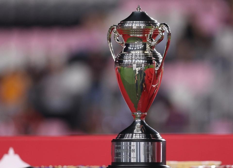 The Lamar Hunt US Open Cup Trophy