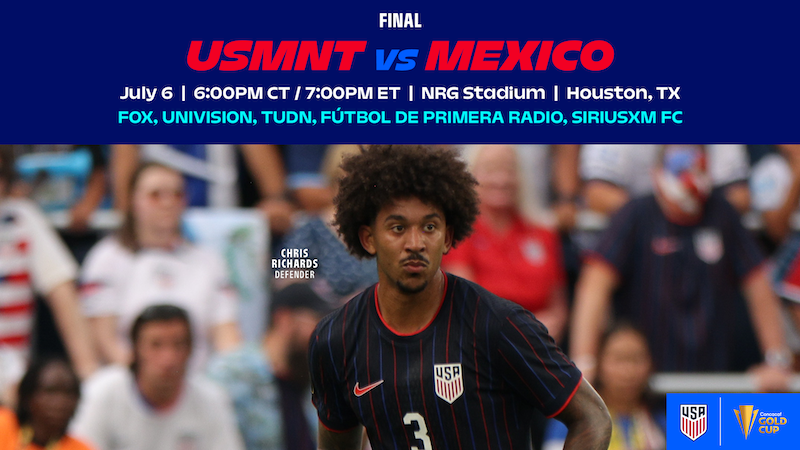Five Things to Know: USMNT vs. Mexico in Gold Cup Final
