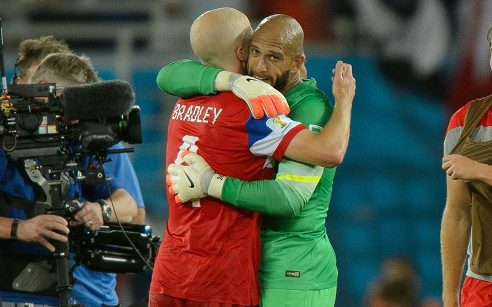 U.S. MNT vs. Ghana 2014 - Michael Bradley, Tim Howard