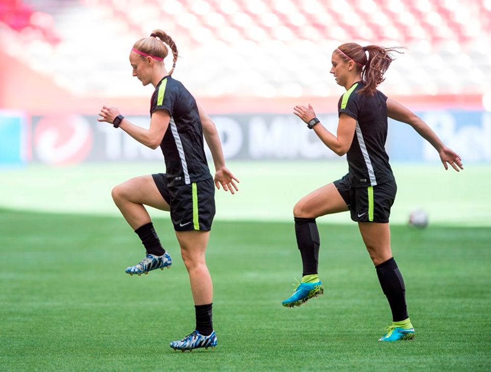 Becky Sauerbrunn, Alex Morgan