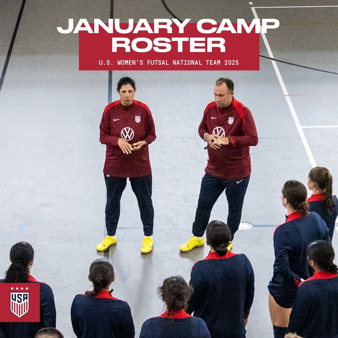 Marcia Tafarel Calls 18 Players for First U.S. Women’s Futsal National Team Camp of 2025 from Jan. 15-21 in Sterling, Virginia