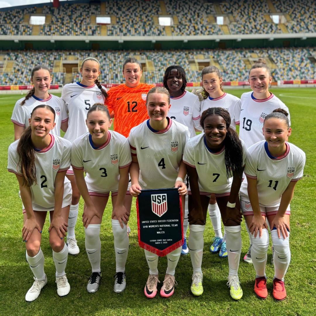U.S. Under-19 Women's National Team Rolls to 3-0 Win Over Wales in Portugal