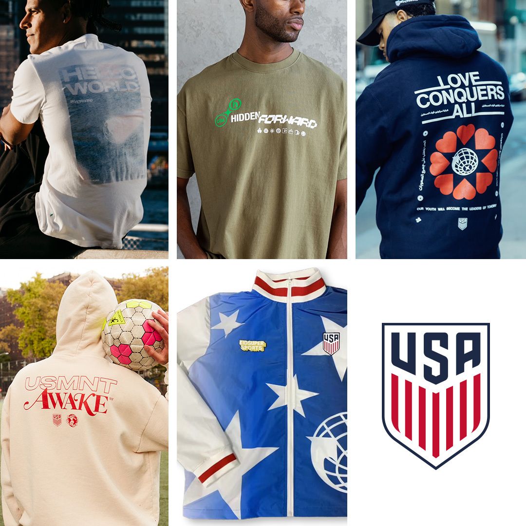 US Soccer Five Unique Designers Create LE Capsule Collections Ahead Of 2022 FIFA World Cup