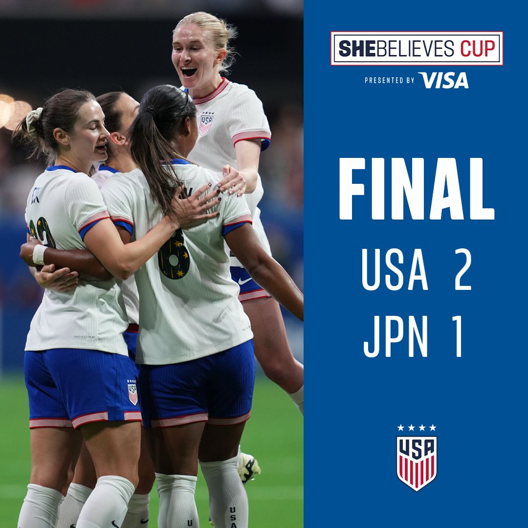 2024 shebelieves cup semifinal uswnt vs japan result score stats goals highlights match recap