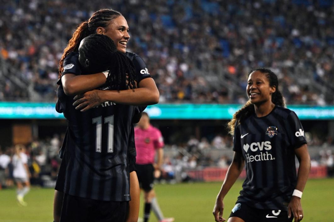 Trinity Rodman celebrates during a Washington Spirit match​​​​‌﻿‍﻿​‍​‍‌‍﻿﻿‌﻿​‍‌‍‍‌‌‍‌﻿‌‍‍‌‌‍﻿‍​‍​‍​﻿‍‍​‍​‍‌﻿​﻿‌‍​‌‌‍﻿‍‌‍‍‌‌﻿‌​‌﻿‍‌​‍﻿‍‌‍‍‌‌‍﻿﻿​‍​‍​‍﻿​​‍​‍‌‍‍​‌﻿​‍‌‍‌‌‌‍‌‍​‍​‍​﻿‍‍​‍​‍‌‍‍​‌﻿‌​‌﻿‌​‌﻿​​‌﻿​﻿​﻿‍‍​‍﻿﻿​‍﻿﻿‌﻿‌‌‌﻿​﻿‌﻿​﻿‌‍‌‍​‍﻿‍‌﻿​﻿‌‍​‌‌‍﻿‍‌‍‍‌‌﻿‌​‌﻿‍‌​‍﻿‍‌﻿​﻿‌﻿‌​‌﻿‌‌‌‍‌​‌‍‍‌‌‍﻿﻿​‍﻿﻿‌‍‍‌‌‍﻿‍‌﻿‌​‌‍‌‌‌‍﻿‍‌﻿‌​​‍﻿﻿‌‍‌‌‌‍‌​‌‍‍‌‌﻿‌​​‍﻿﻿‌‍﻿‌‌‍﻿﻿‌‍‌​‌‍‌‌​﻿﻿‌‌﻿​​‌﻿​‍‌‍‌‌‌﻿​﻿‌‍‌‌‌‍﻿‍‌﻿‌​‌‍​‌‌﻿‌​‌‍‍‌‌‍﻿﻿‌‍﻿‍​﻿‍﻿‌‍‍‌‌‍‌​​﻿﻿‌​﻿‌‌​﻿‍​​﻿‍‌​﻿‌﻿​﻿‌​‌‍​‍​﻿‍‌​﻿​‍​‍﻿‌​﻿​﻿​﻿‍‌​﻿​‌​﻿‌‌​‍﻿‌​﻿‌​​﻿‌‌‌‍‌‌‌‍​﻿​‍﻿‌‌‍​‌​﻿​‍​﻿‌‍‌‍‌‍​‍﻿‌​﻿‌‌‌‍‌‌​﻿‌‌​﻿‍​‌‍‌​‌‍​﻿​﻿​‌​﻿​​​﻿​‍‌‍‌‍​﻿​﻿​﻿​﻿​﻿‍﻿‌﻿‌​‌﻿‍‌‌﻿​​‌‍‌‌​﻿﻿‌‌﻿​﻿‌﻿‌​‌‍﻿﻿‌﻿​‍‌﻿‍‌​﻿‍﻿‌﻿​​‌‍​‌‌﻿‌​‌‍‍​​﻿﻿‌‌‍​﻿‌‍﻿﻿‌‍﻿‍‌﻿‌​‌‍‌‌‌‍﻿‍‌﻿‌​​‍‌‌​﻿‌‌‌​​‍‌‌﻿﻿‌‍‍﻿‌‍‌‌‌﻿‍‌​‍‌‌​﻿​﻿‌​‌​​‍‌‌​﻿​﻿‌​‌​​‍‌‌​﻿​‍​﻿​‍​﻿​​‌‍​‍​﻿‍​​﻿​‌​﻿‍​​﻿‌​‌‍​﻿​﻿‌‌​﻿‍​​﻿​﻿‌‍​‌​﻿​‍​‍‌‌​﻿​‍​﻿​‍​‍‌‌​﻿‌‌‌​‌​​‍﻿‍‌‍‍‌‌‍﻿‌‌‍​‌‌‍‌﻿‌‍‌‌‌​‌​‌‍‌‌‌﻿​﻿‌‍‍﻿‌﻿‌​‌‍﻿﻿‌﻿​​​‍﻿‍‌‍​‌‌‍﻿​‌﻿‌​​﻿﻿﻿‌‍​‍‌‍​‌‌﻿​﻿‌‍‌‌‌‌‌‌‌﻿​‍‌‍﻿​​﻿﻿‌‌‍‍​‌﻿‌​‌﻿‌​‌﻿​​‌﻿​﻿​‍‌‌​﻿​﻿‌​​‌​‍‌‌​﻿​‍‌​‌‍​‍‌‌​﻿​‍‌​‌‍‌﻿‌‌‌﻿​﻿‌﻿​﻿‌‍‌‍​‍﻿‍‌﻿​﻿‌‍​‌‌‍﻿‍‌‍‍‌‌﻿‌​‌﻿‍‌​‍﻿‍‌﻿​﻿‌﻿‌​‌﻿‌‌‌‍‌​‌‍‍‌‌‍﻿﻿​‍‌‍‌‍‍‌‌‍‌​​﻿﻿‌​﻿‌‌​﻿‍​​﻿‍‌​﻿‌﻿​﻿‌​‌‍​‍​﻿‍‌​﻿​‍​‍﻿‌​﻿​﻿​﻿‍‌​﻿​‌​﻿‌‌​‍﻿‌​﻿‌​​﻿‌‌‌‍‌‌‌‍​﻿​‍﻿‌‌‍​‌​﻿​‍​﻿‌‍‌‍‌‍​‍﻿‌​﻿‌‌‌‍‌‌​﻿‌‌​﻿‍​‌‍‌​‌‍​﻿​﻿​‌​﻿​​​﻿​‍‌‍‌‍​﻿​﻿​﻿​﻿​‍‌‍‌﻿‌​‌﻿‍‌‌﻿​​‌‍‌‌​﻿﻿‌‌﻿​﻿‌﻿‌​‌‍﻿﻿‌﻿​‍‌﻿‍‌​‍‌‍‌﻿​​‌‍​‌‌﻿‌​‌‍‍​​﻿﻿‌‌‍​﻿‌‍﻿﻿‌‍﻿‍‌﻿‌​‌‍‌‌‌‍﻿‍‌﻿‌​​‍‌‌​﻿‌‌‌​​‍‌‌﻿﻿‌‍‍﻿‌‍‌‌‌﻿‍‌​‍‌‌​﻿​﻿‌​‌​​‍‌‌​﻿​﻿‌​‌​​‍‌‌​﻿​‍​﻿​‍​﻿​​‌‍​‍​﻿‍​​﻿​‌​﻿‍​​﻿‌​‌‍​﻿​﻿‌‌​﻿‍​​﻿​﻿‌‍​‌​﻿​‍​‍‌‌​﻿​‍​﻿​‍​‍‌‌​﻿‌‌‌​‌​​‍﻿‍‌‍‍‌‌‍﻿‌‌‍​‌‌‍‌﻿‌‍‌‌‌​‌​‌‍‌‌‌﻿​﻿‌‍‍﻿‌﻿‌​‌‍﻿﻿‌﻿​​​‍﻿‍‌‍​‌‌‍﻿​‌﻿‌​​‍‌‍‌‍‍‌‌﻿​﻿‌​‌​‌﻿​‍‌‍​‌‌‍‌‍‌﻿‌​​﻿﻿‌​‍​‍‌﻿﻿‌