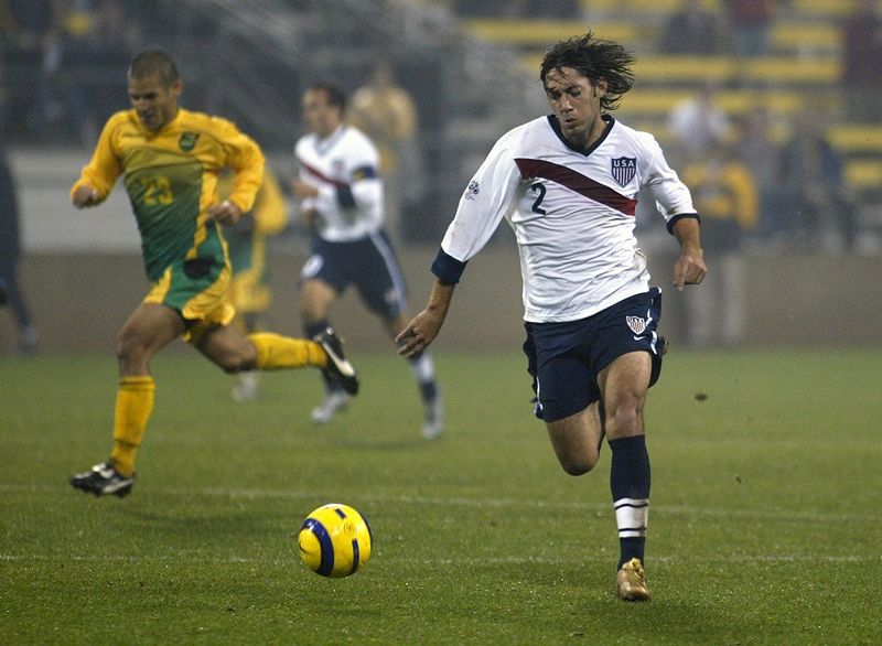 Clint Dempsey first cap vs. Jamaica - Nov. 17, 2004