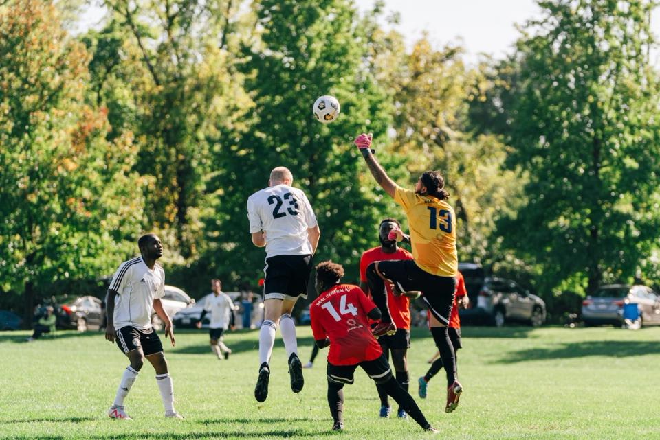 United German Hungarians in action during the 2024 Qualifying Rounds