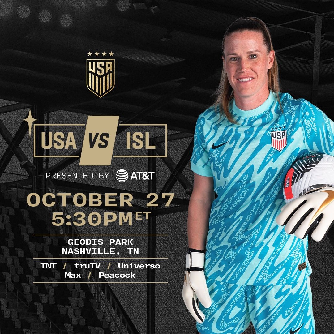 USWNT and Iceland Meet Again in Music City