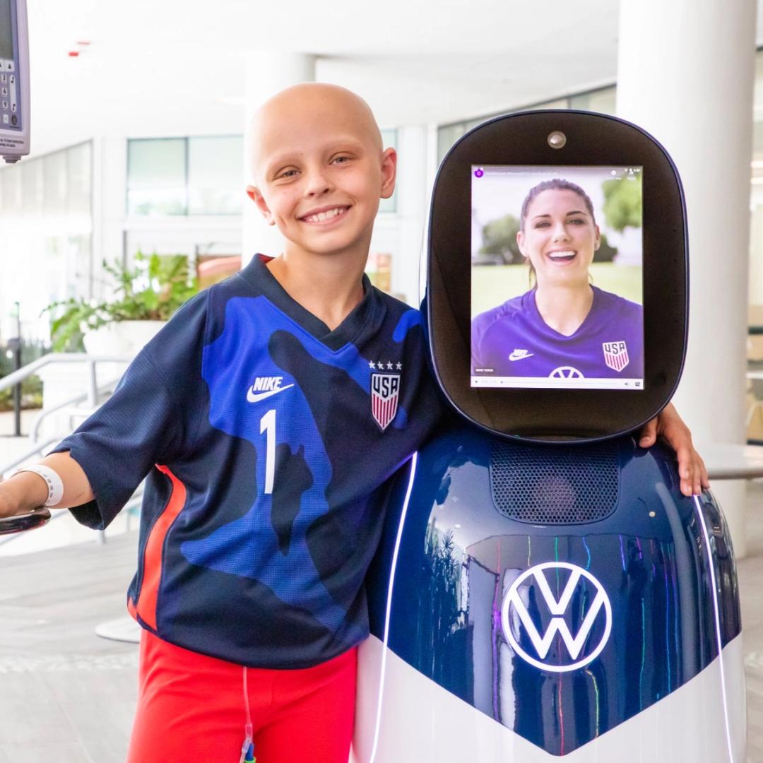 Volkswagen teams up with OhmniLabs on custom robot to provide matchday access for young soccer fans