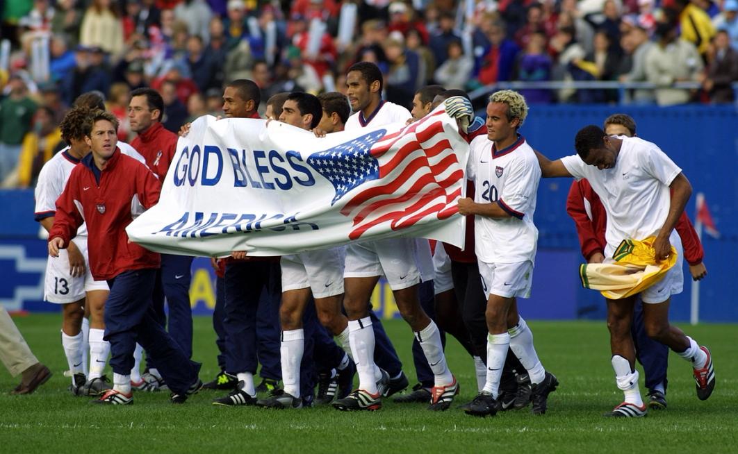 The U.S. Men’s National Team’s qualifies for the 2002 FIFA World Cup weeks after the tragic events of September 11, 2001