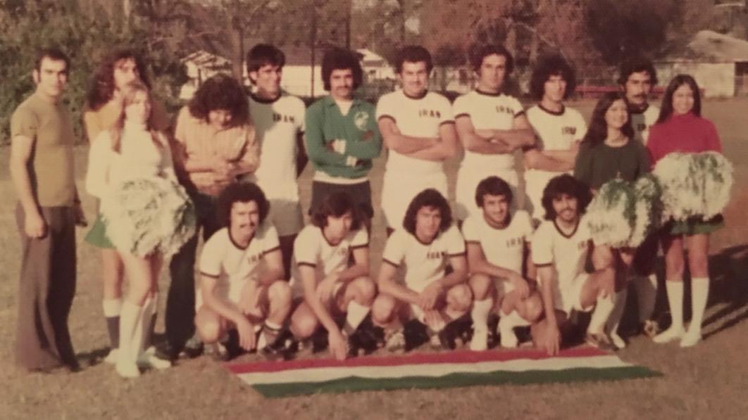 One of Aria Soccer Club's early teams in the 1970s